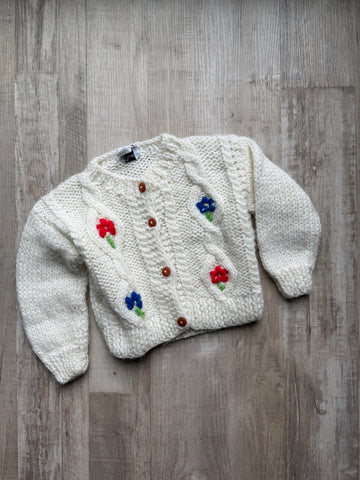 Vintage Hand Knit Cardigan