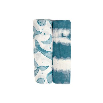 Caspian 2-Pc. Swaddle Wraps