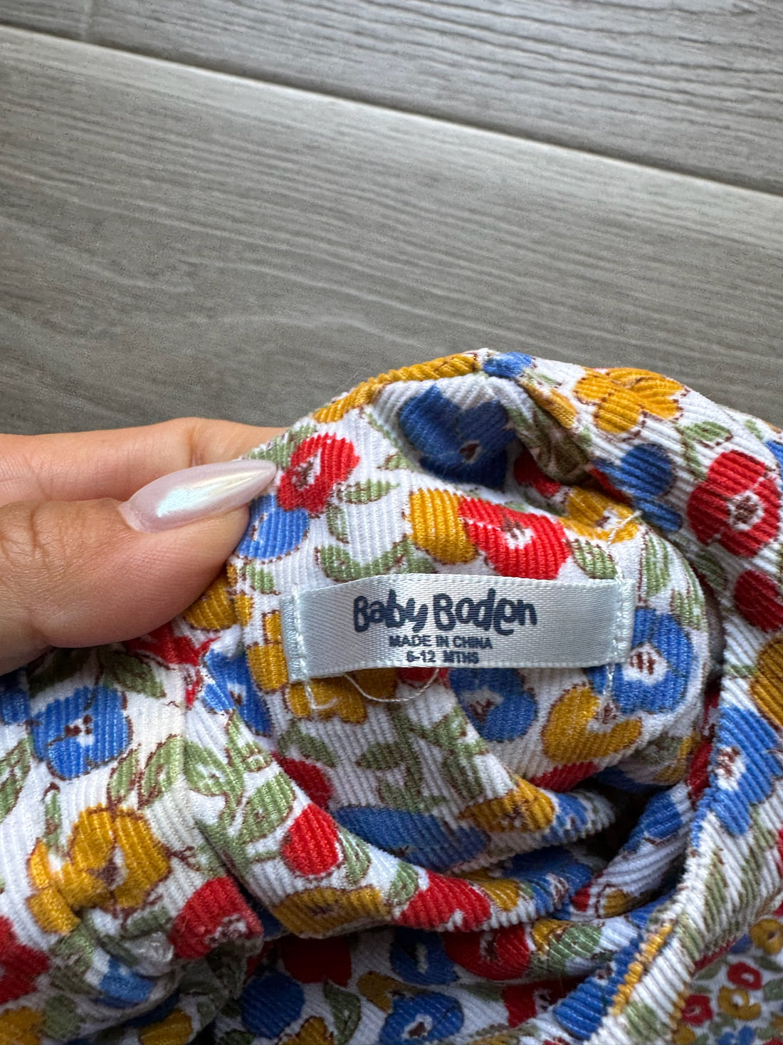 Mini Boden Floral Romper