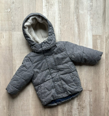 Gap Grey Puffer Jacket