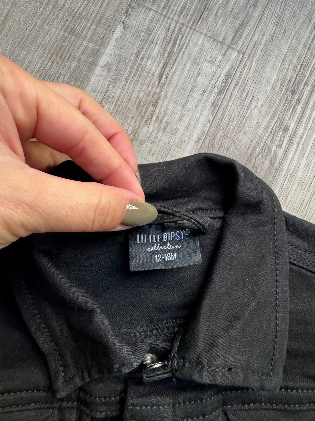 Little Bipsy Black Vest