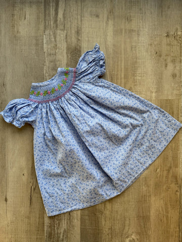 Vive La Fete Smocked Dress