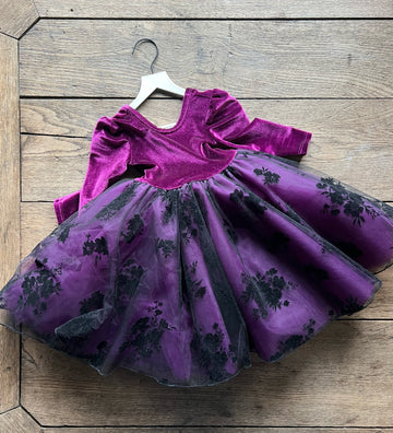Pleiades Purple Tulle Dress