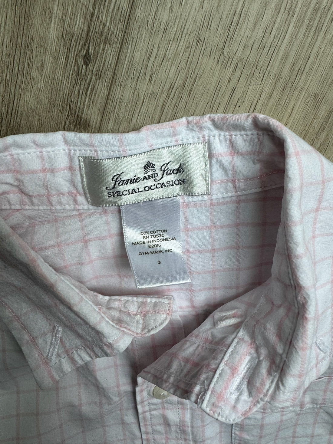Janie & Jack Special Occasion Button Down