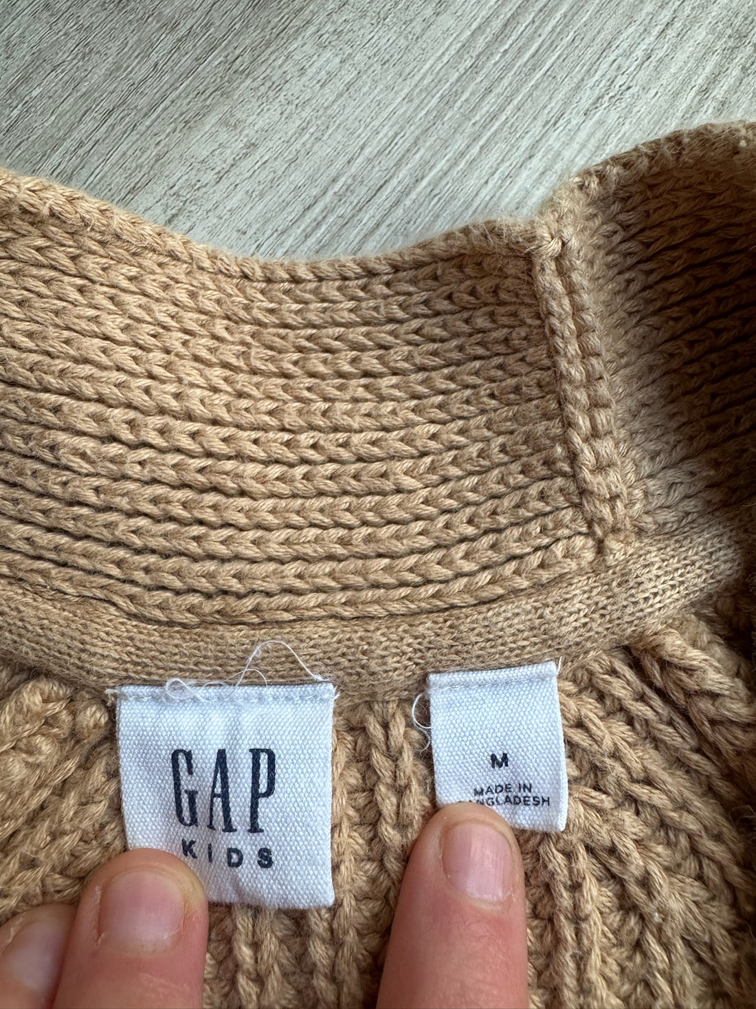 Gap Tan Cardigan