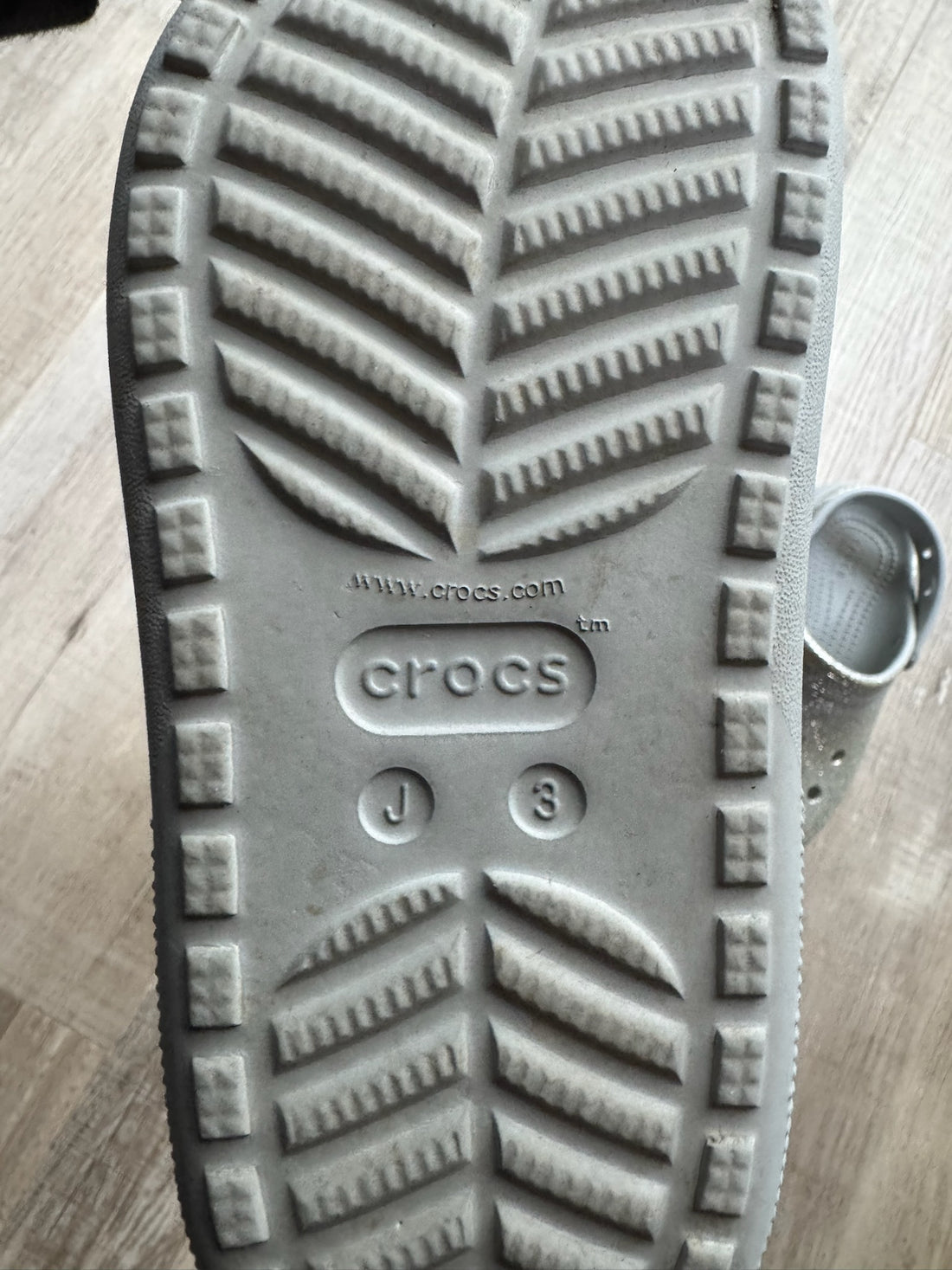 Crocs Silver