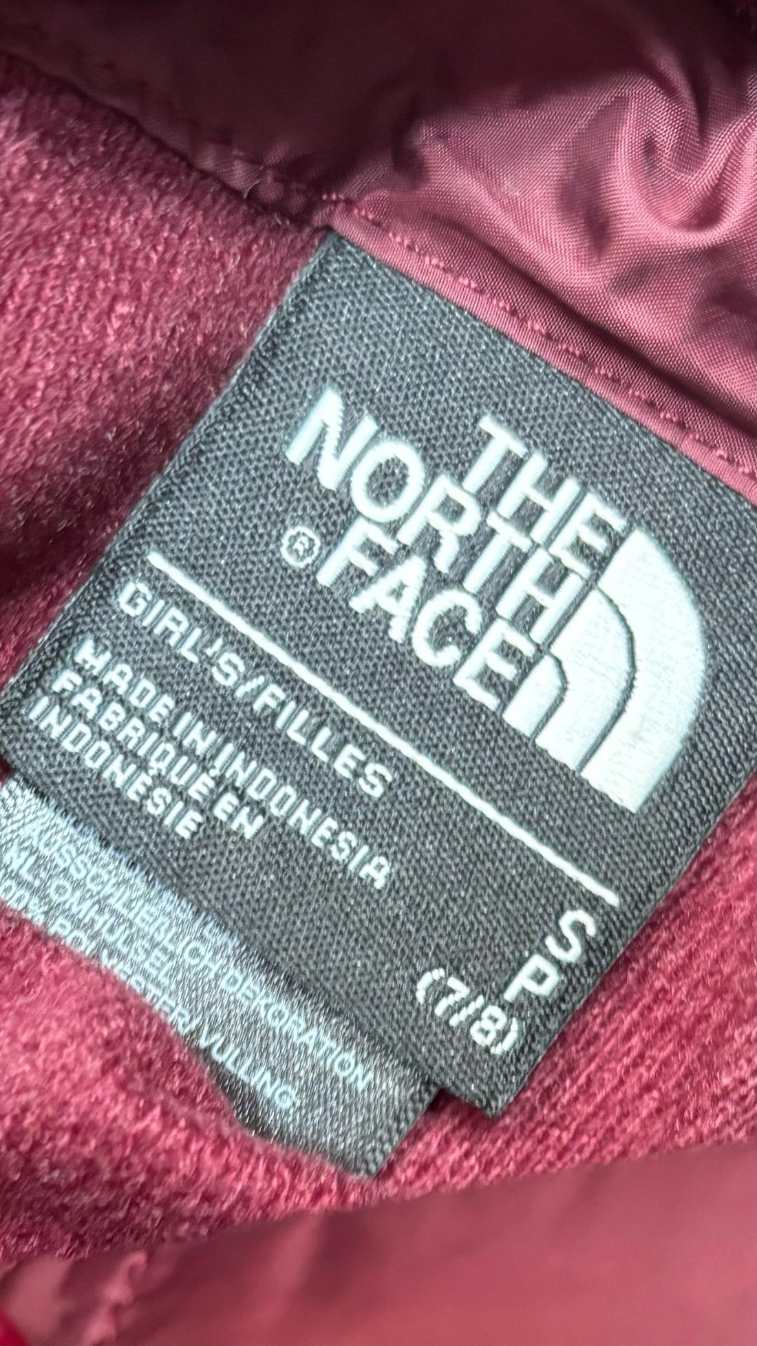 The North Face Burgundy Jacket