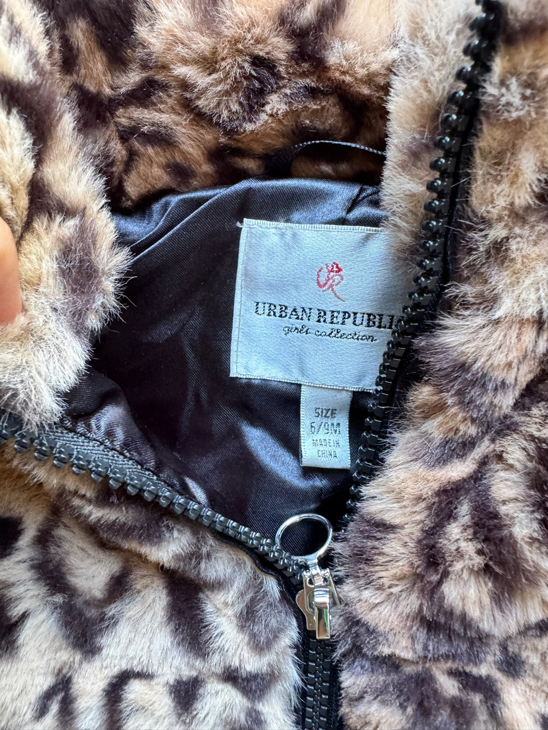 Urban Republic Cheetah Coat