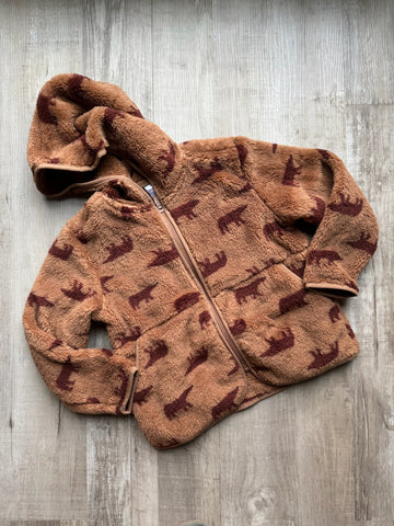 Hanna Andersson Bear Sherpa Jacket
