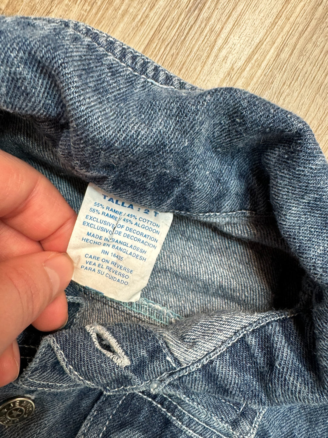 Vintage Outdoor Sports Jean Jacket