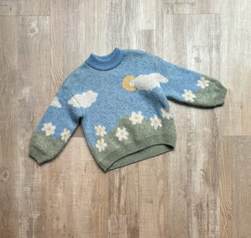 Zara Lanscape Sweater