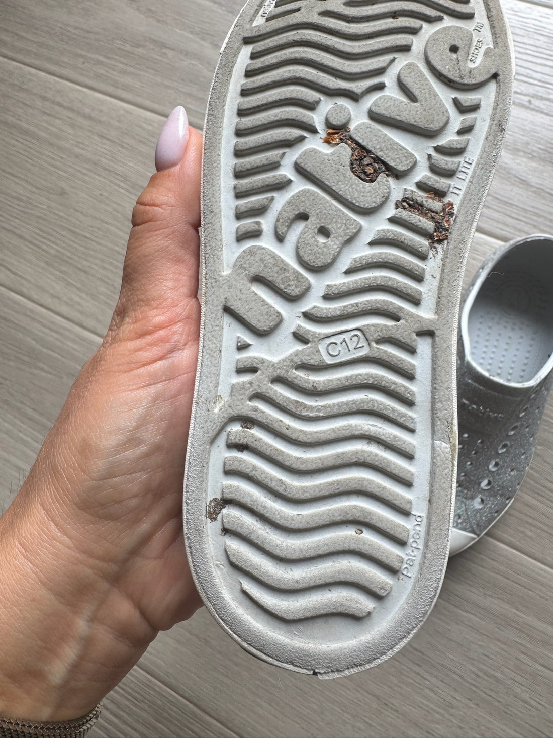 Native Silver Sparle Shoes