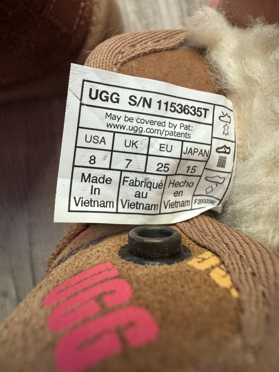 UGG Brown Logo Boots