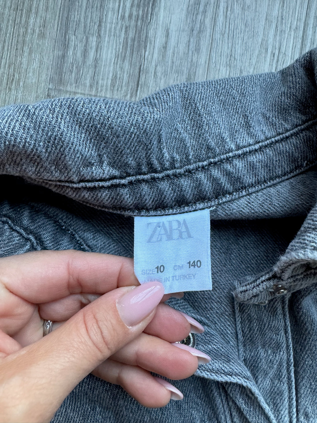 Zara Denim Button Down