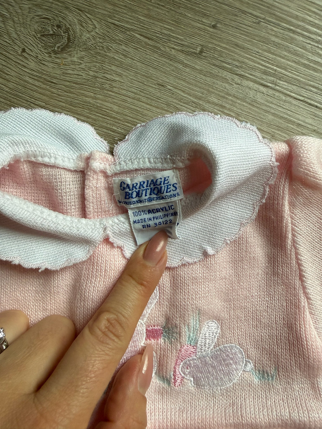 Carriage Boutique Vintage Bunny Dress