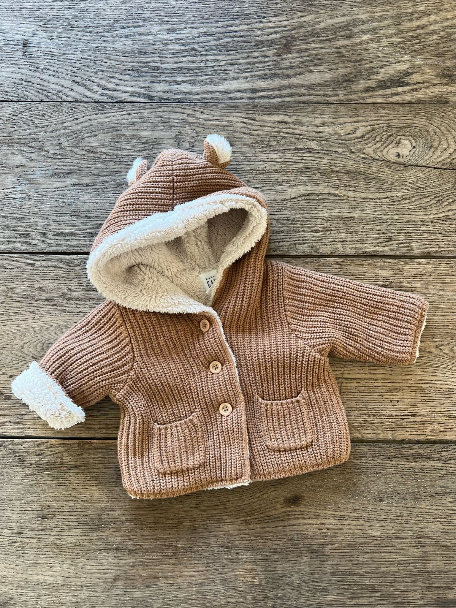 Gap Brown Sweater Jacket