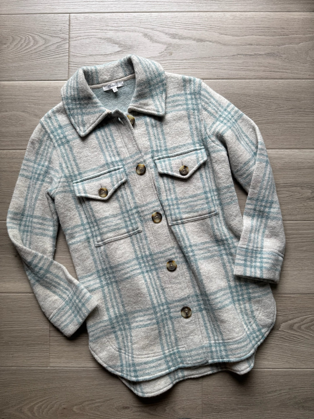 Madewell Plaid Jacket