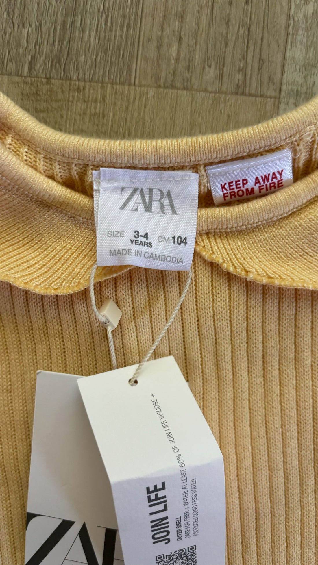 Zara Yellow Top - NEW