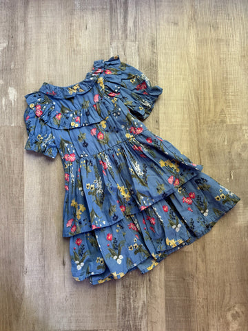 Janie & Jack Blue Floral Dress