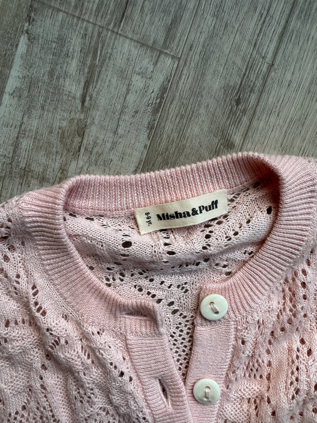 Misha & Puff Pink Cardigan