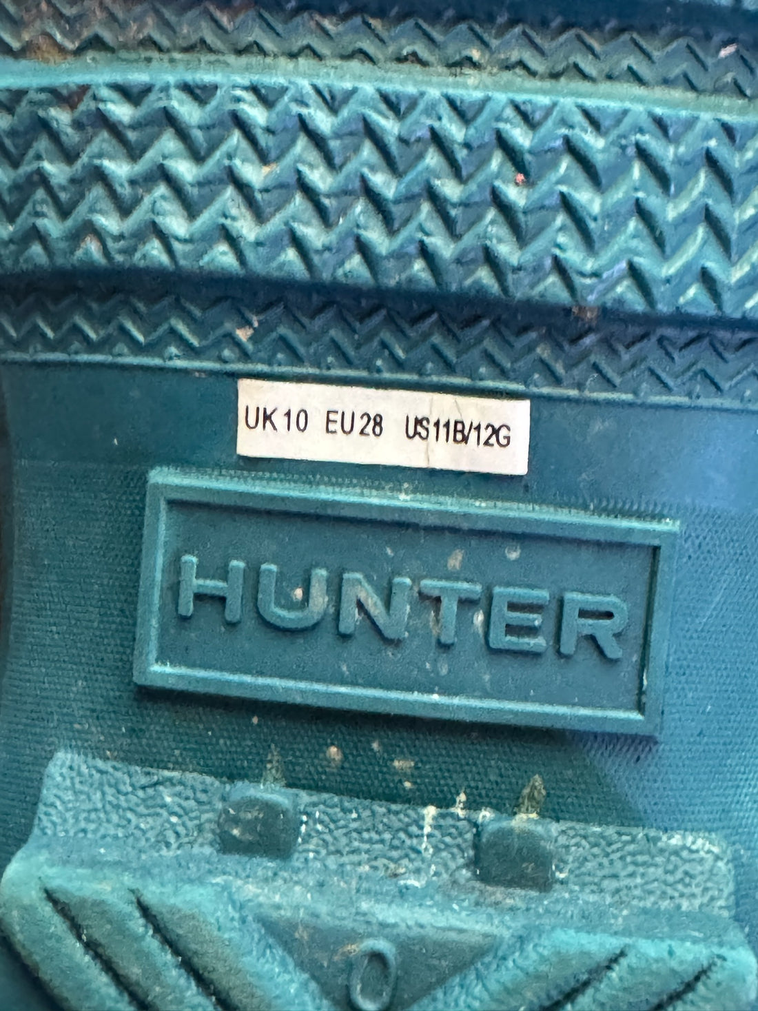 Hunter Teal Boots