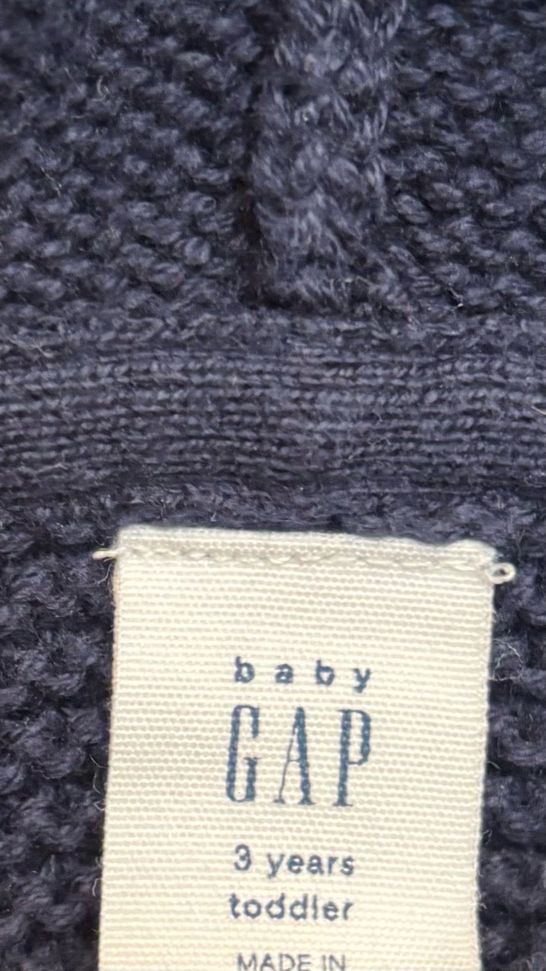 Gap Navy Knit Cardigan