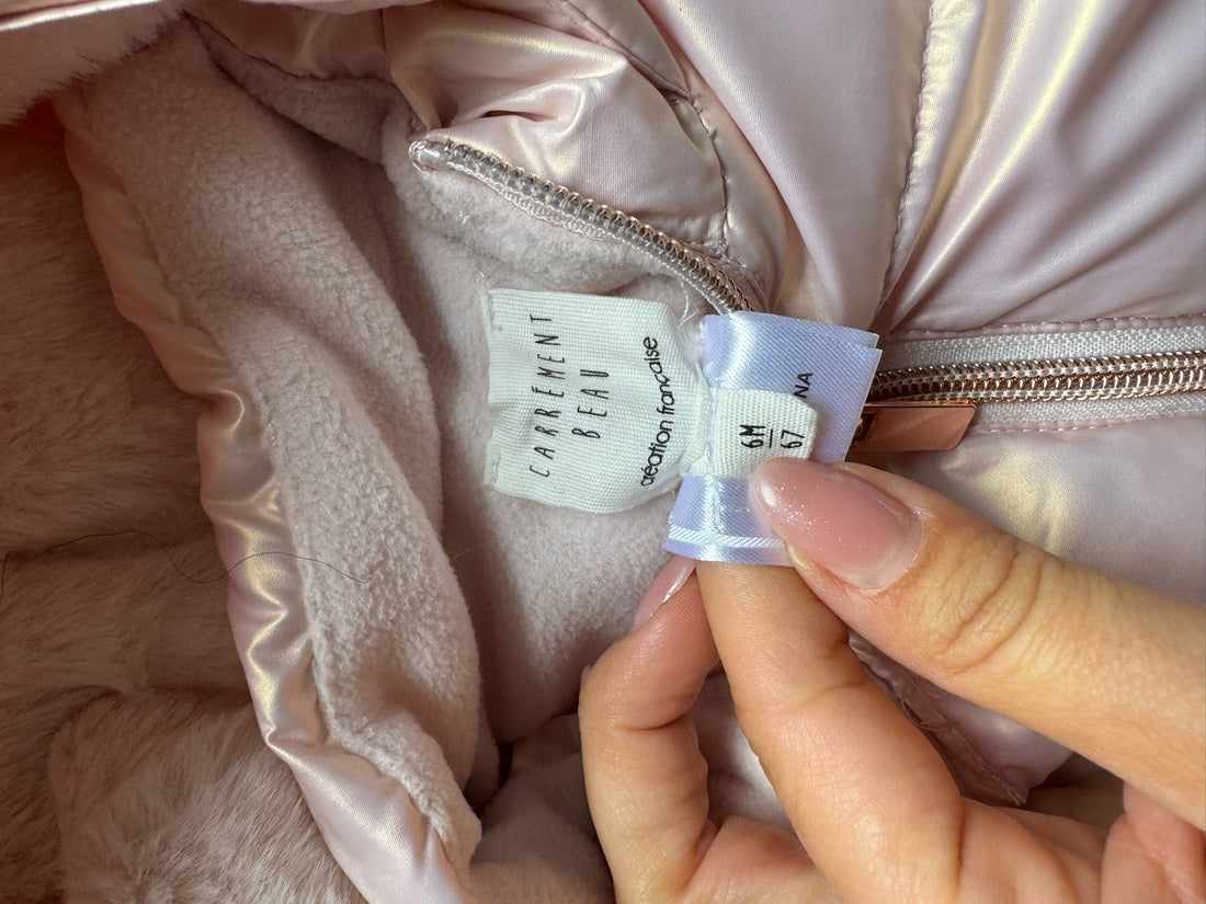 Carrément Beau Pink Puffer Coat
