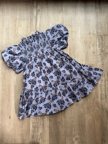 Janie & Jack Blue Floral Dress