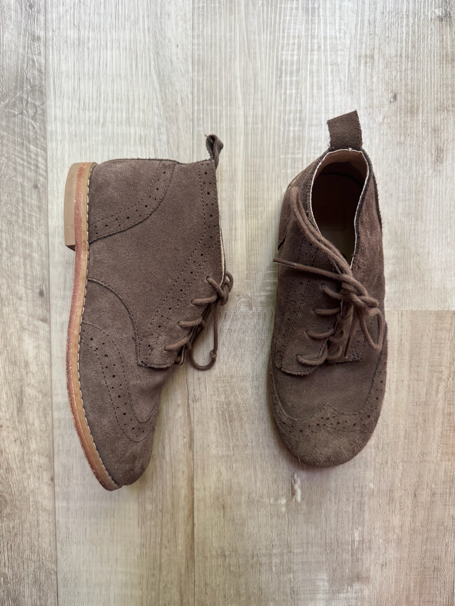 Janie & Jack Brown Booties