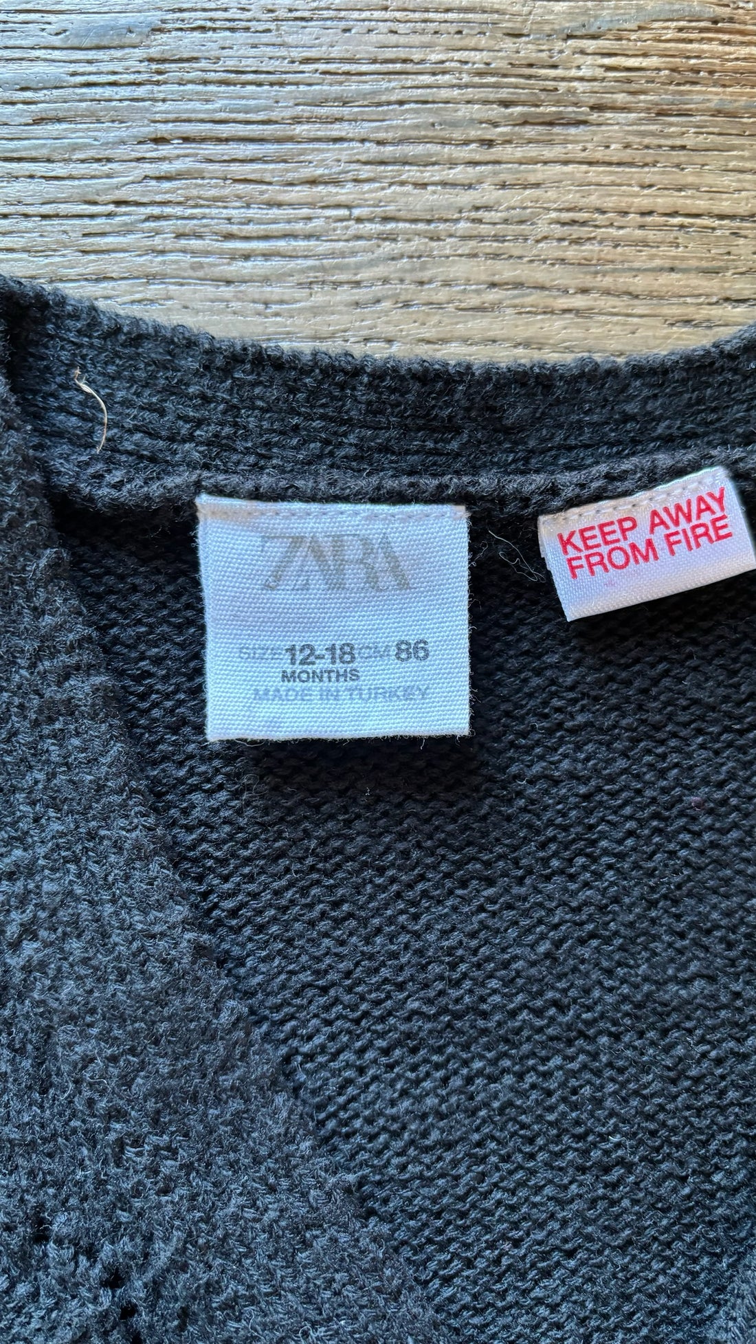 Zara Black Cardigan