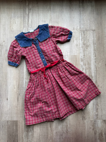 Oshkosh Vintage Plaid Dress
