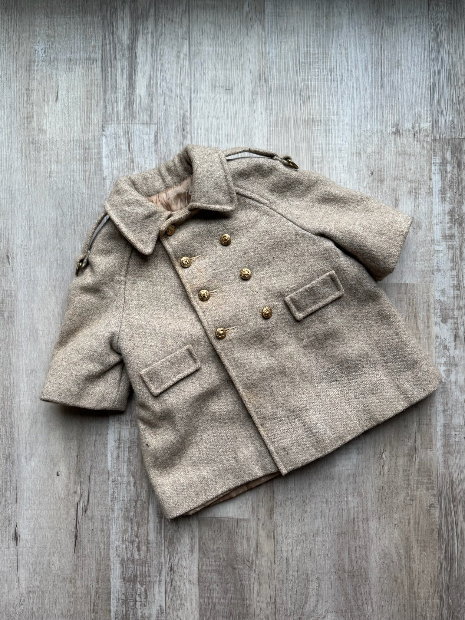 Vintage Cute Togs Wool Coat