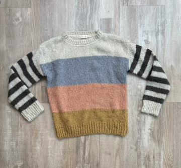 Rylee & Ceu Striped Sweater