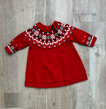 Hanna Andersson Red Sweater Dress