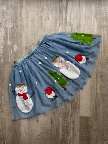 Boden Tulle Snowman Skirt
