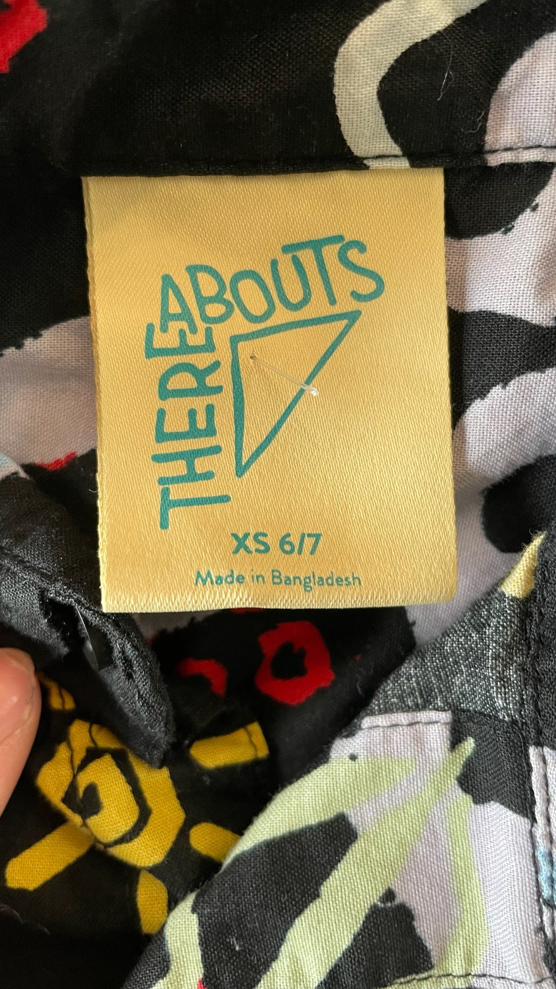 There Abouts Abstract Button Down