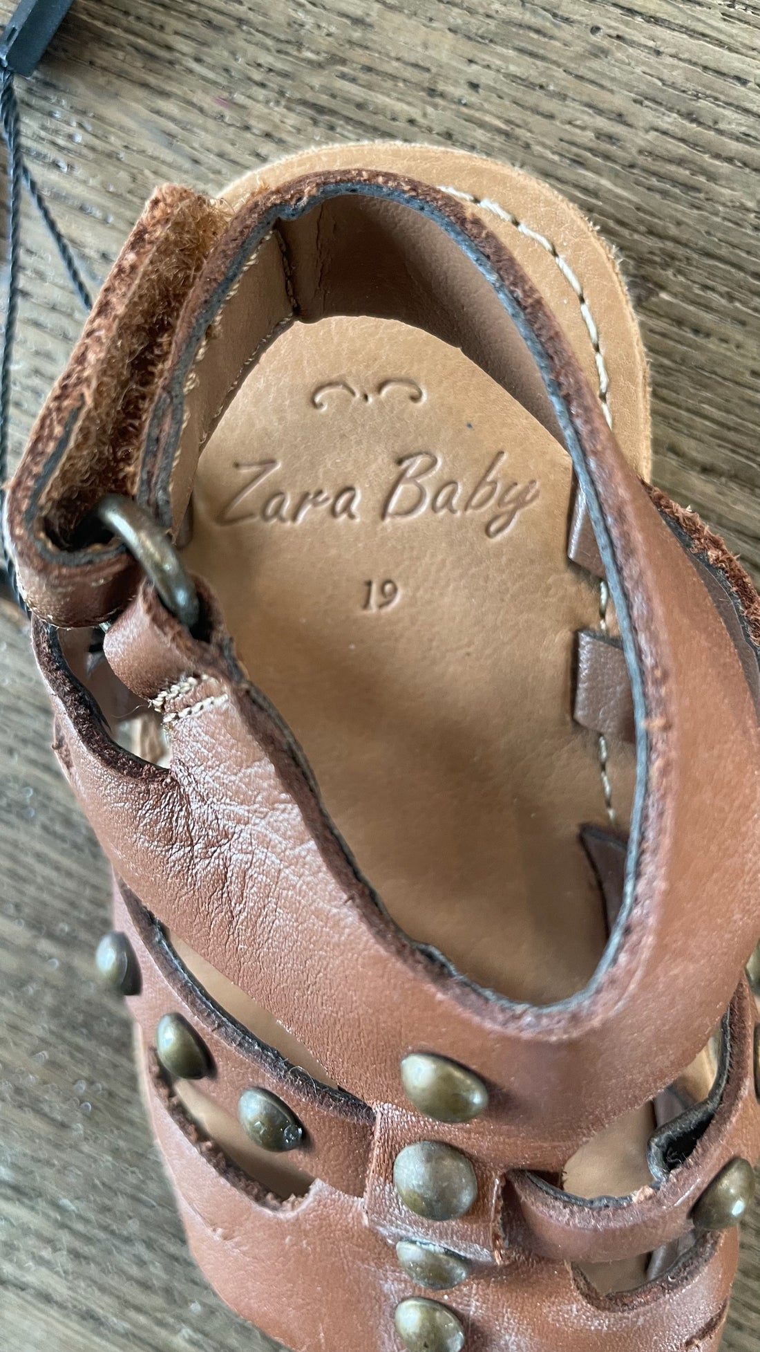 Zara Leather Sandals