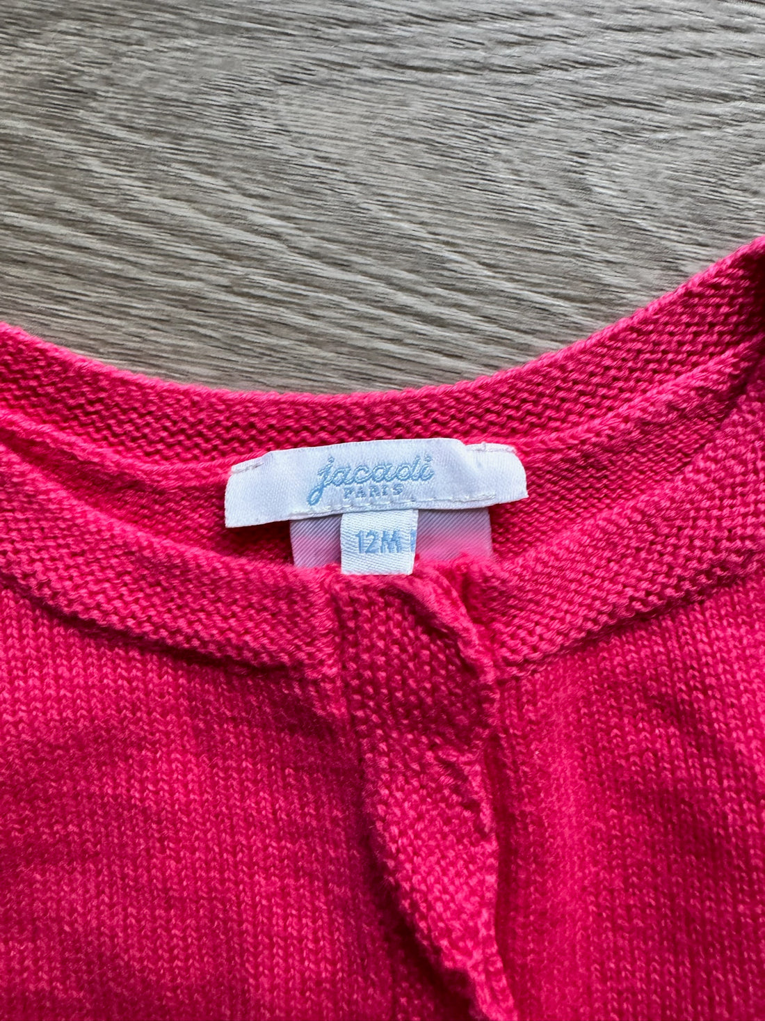 Jacadi Pink Cardigan
