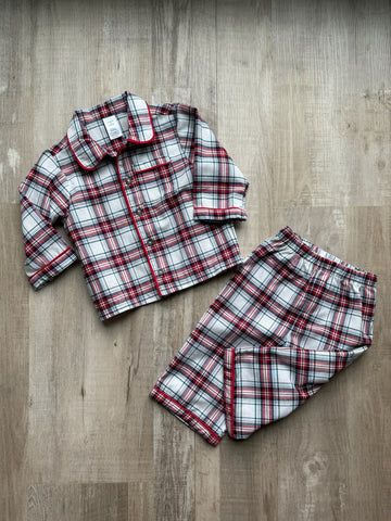 Janie & Jack Plaid Pajamas