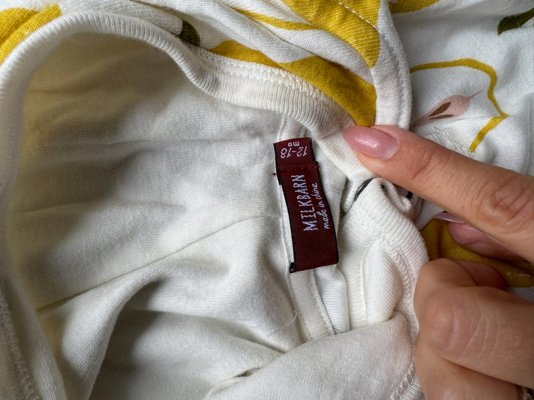 Milkbarn Lemon Romper