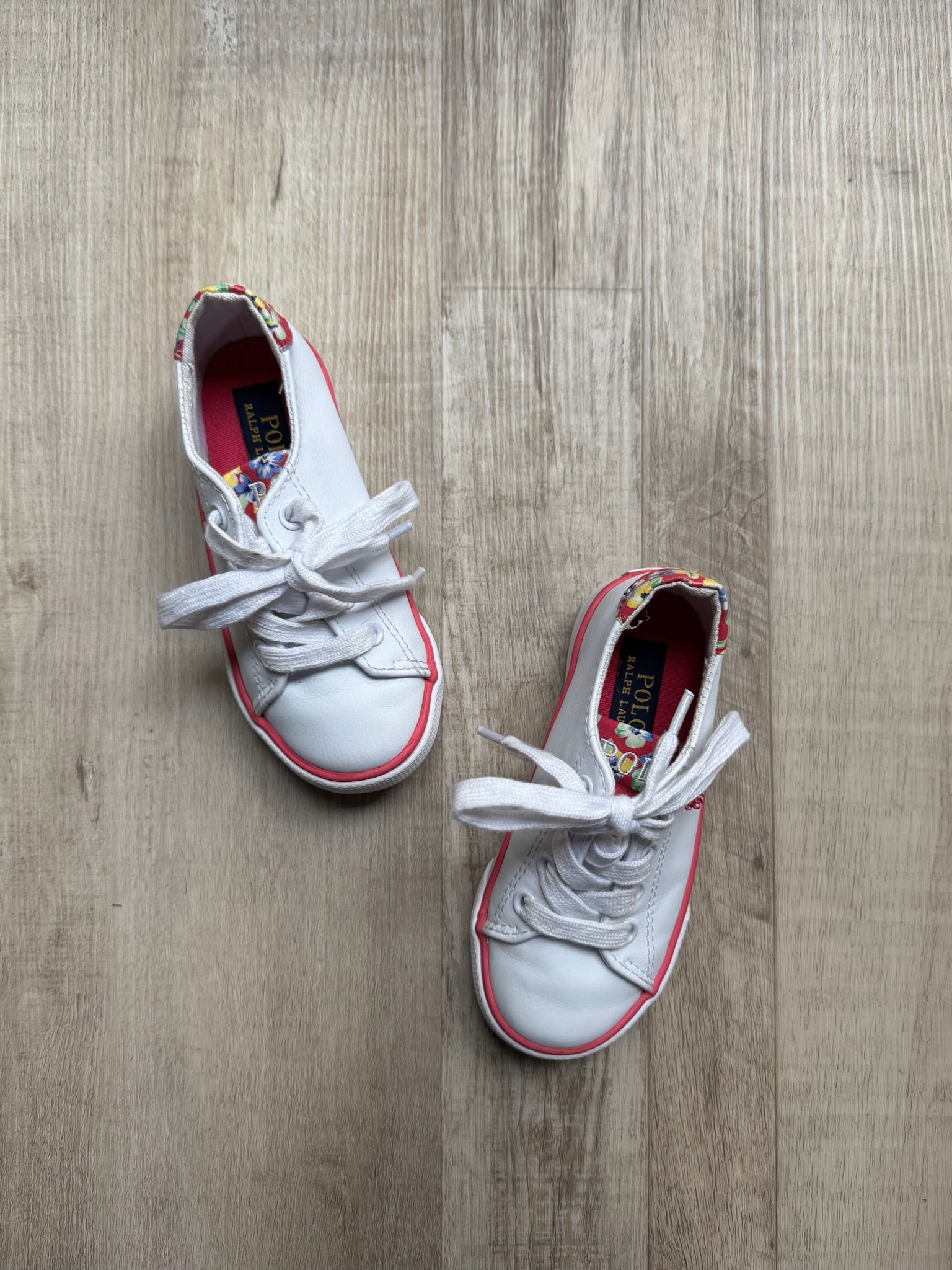 Polo Ralph Lauren White Shoes