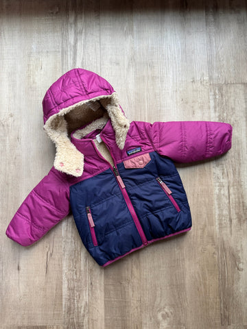 Patagonia Navy & Purple Coat