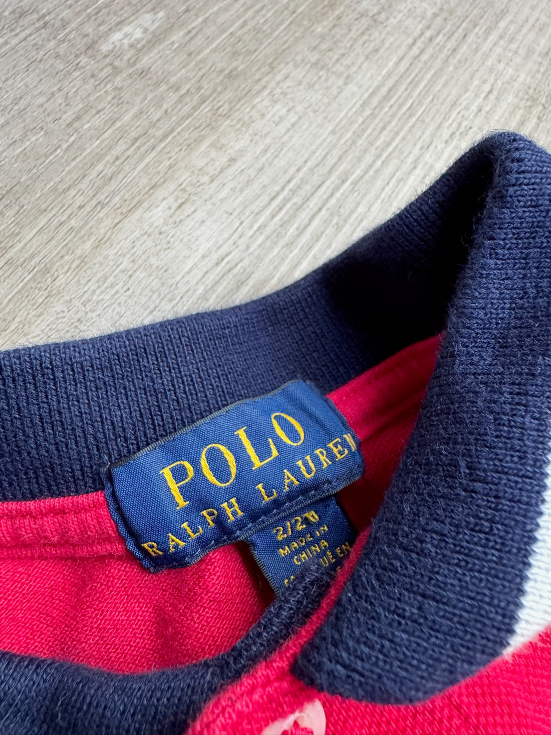 Polo Ralph Lauren Red Polo Top