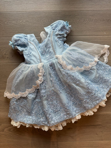 Wild Lilies Blue Cinderella Dress