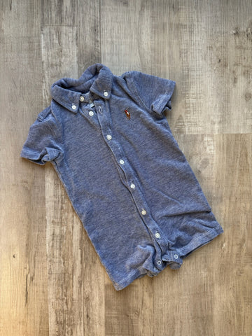 Ralph Lauren Blue Romper