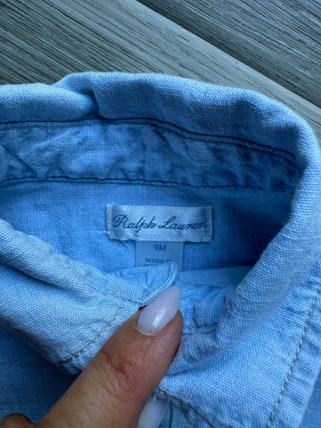Ralph Lauren Blue Polo Dress