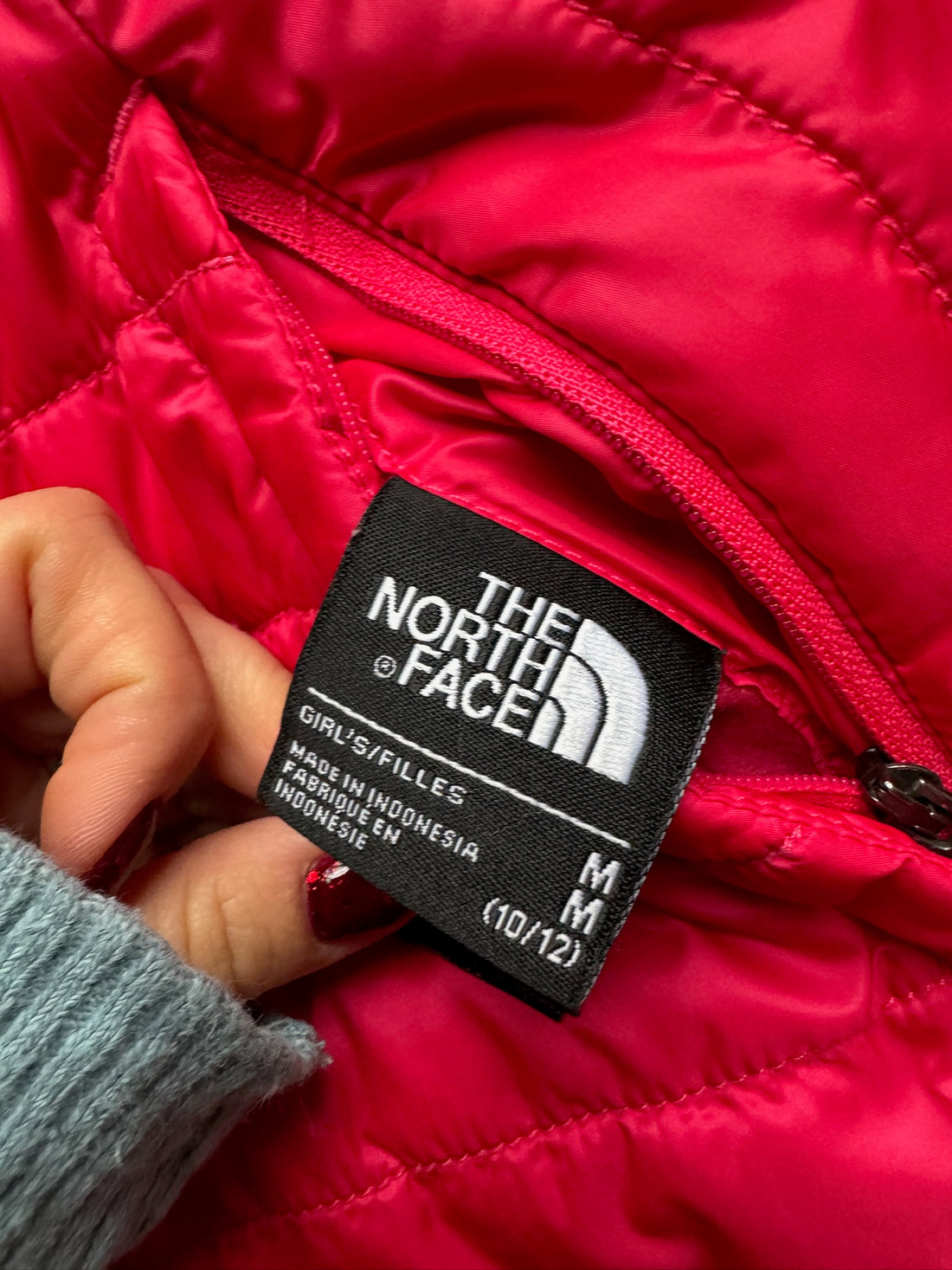 North Face Red Coat