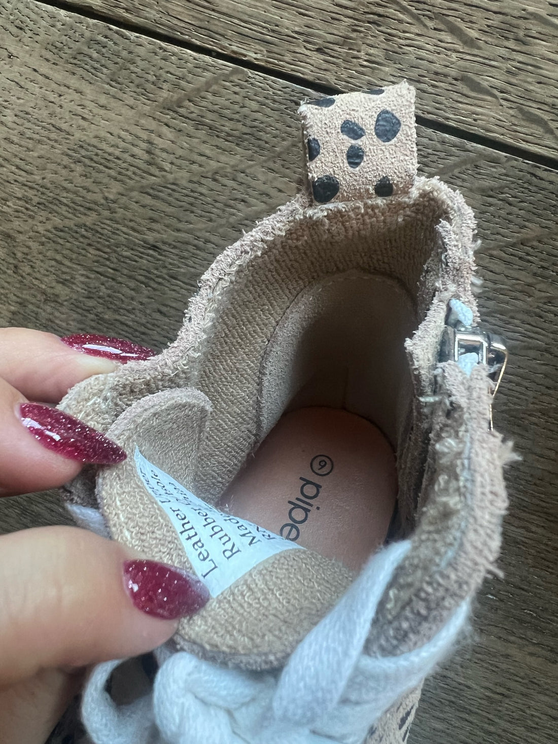 Piper & Finn Leopard Shoes