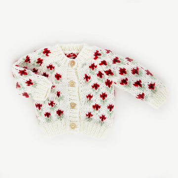 Bitty Blooms Holiday Cardigan Sweater Baby & Toddler