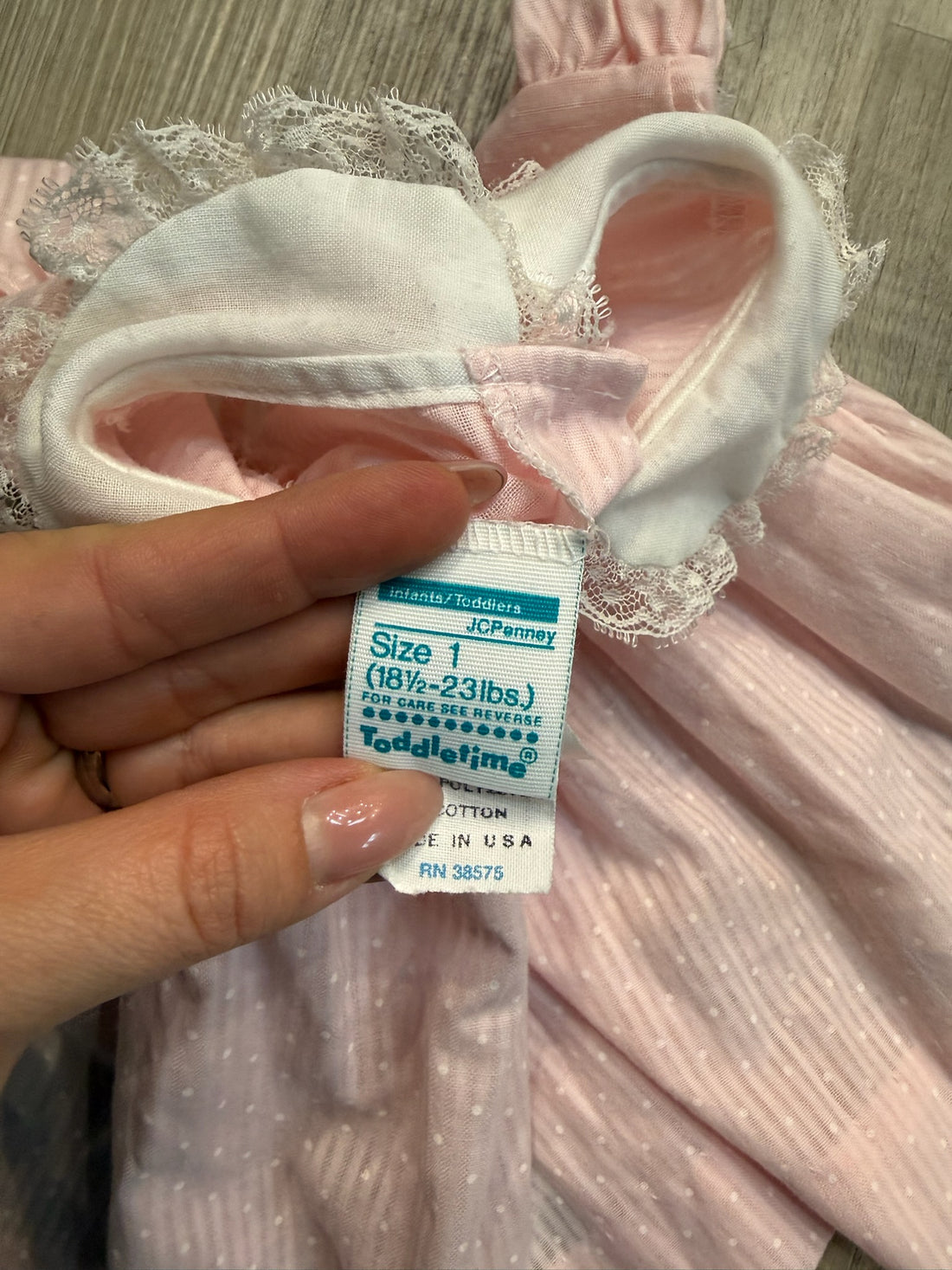 JC Penny Vintage Pink Dress